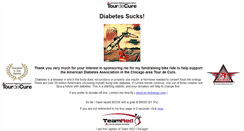 Desktop Screenshot of diabetessucks.net