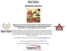 Tablet Screenshot of diabetessucks.net